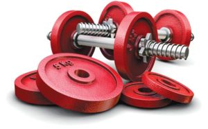 entrenamiento con pesas
