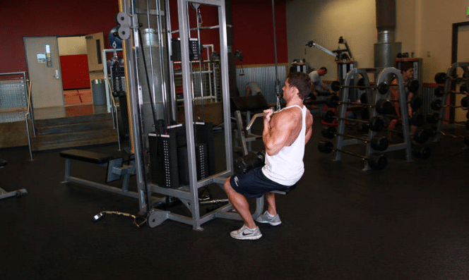 UNDERHAND CABLE PULLDOWNS